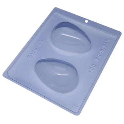FORMA ACETATO 3PARTES OVO 100GR FORMA ACETATO 3PARTES OVO 100GR