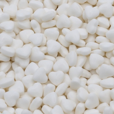 CORAÇÕES RELEVO BRANCO