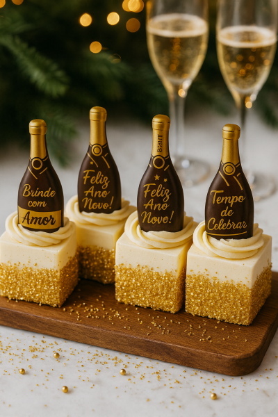 GARRAFA CHOCOLATE NEGRO 7,5X2,3CM 1 UNID. (ALEATÓRIO)