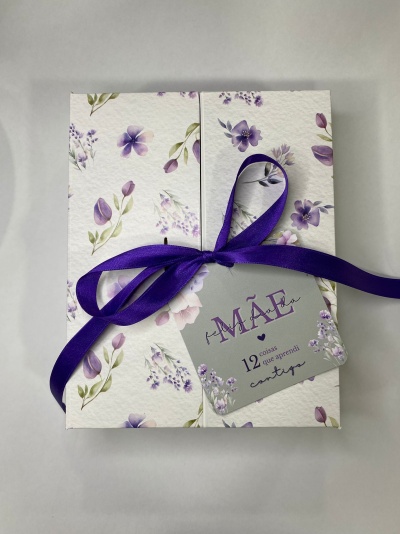 CAIXA  12 BRIGADEIROS DIA DA MÃE