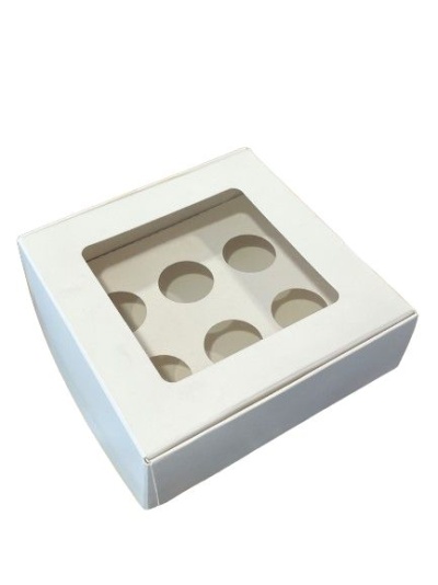 CX.  CARTÃO PARA 6 BRIGADEIROS C\JANELA