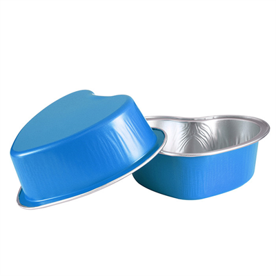 FORMA ALUMÍNIO CORAÇÃO   8.8X8.8X3 CM  AZUL 100ML