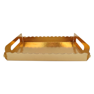 BANDEJA OURO C\ ASA 22X28X2.5MM