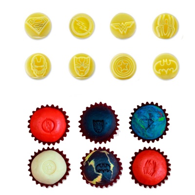 CARIMBO BRIGADEIRO HERÓIS 8 UNI