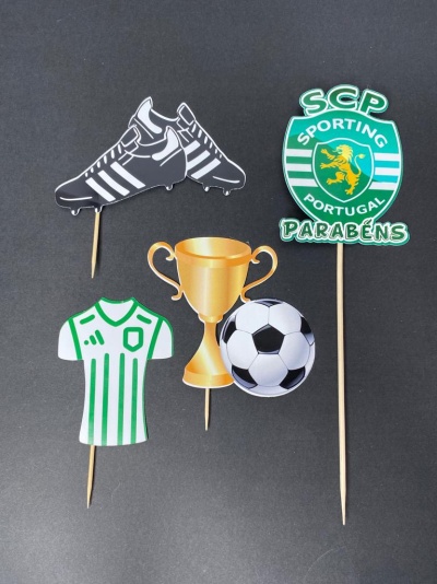 TOPO DE BOLO SPORTING