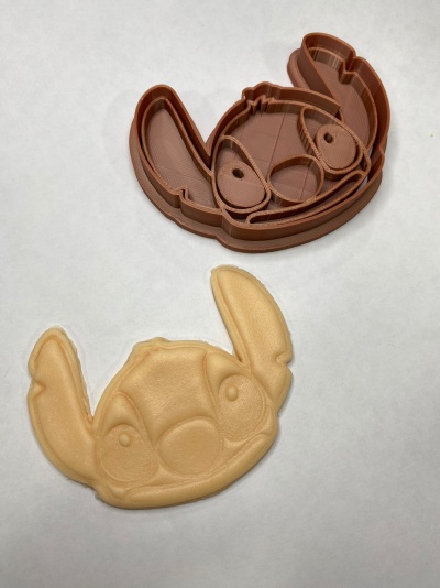 CORTANTE MARCADOR STITCH CARA 10CM