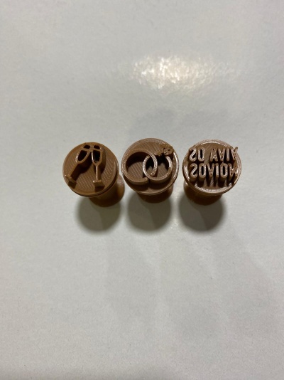 CARIMBO BRIGADEIRO NOIVOS