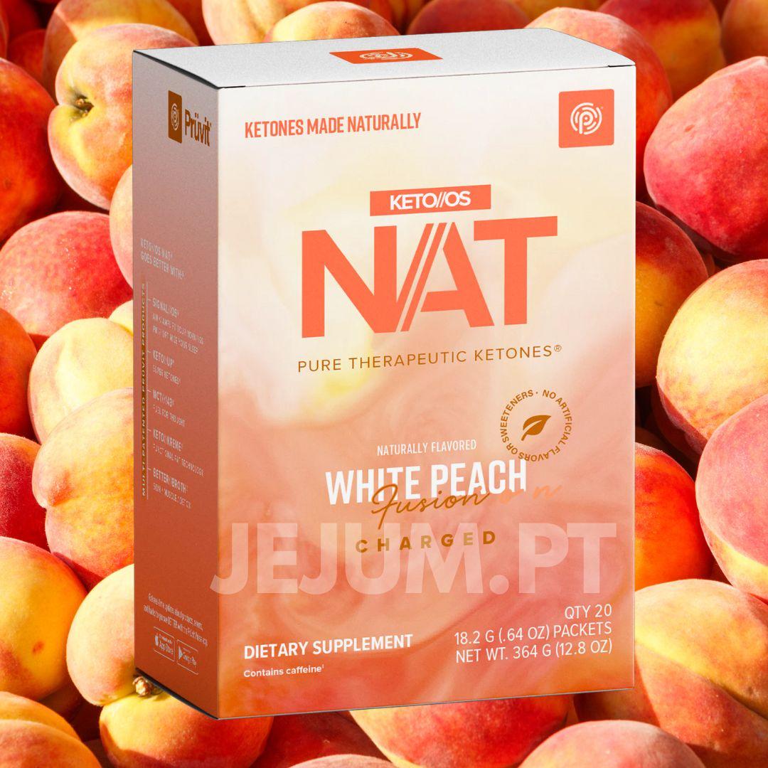 NAT Caixa com 20 saquetas por tempo limitado sabor a Pêssego NAT Caixa com 20 saquetas por tempo limitado sabor a Pêssego