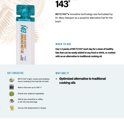 ÓLEO MCT//143® em ampolas / unidade