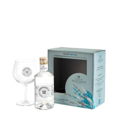 Ventozelo Craft Dry Gin 50cl + Copo