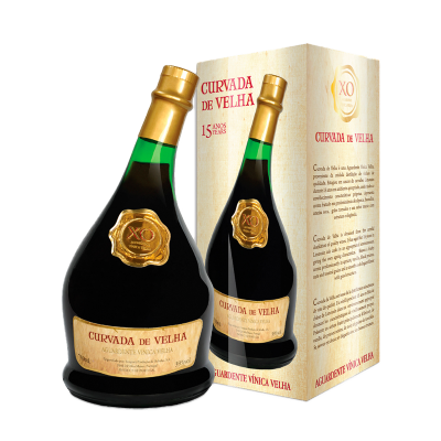 Aguardente XO Curvada de Velha 15 Anos 70cl