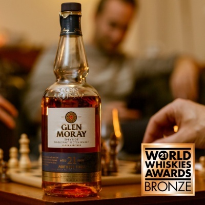 Whisky Glen Moray 21 Anos Portwood Finish Single Malt 70cl