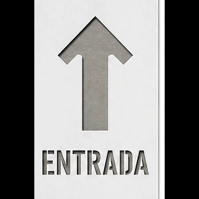 Stencil Sinalização Industrial