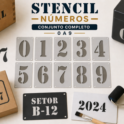 Conjunto Números - 10 números