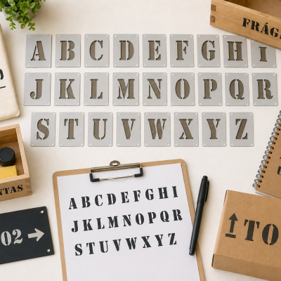 Conjunto Alfabeto - 26 letras
