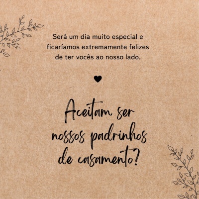 Convite Casamento Mod.1