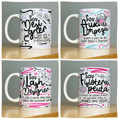 Caneca - Profissões