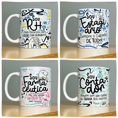 Caneca - Profissões