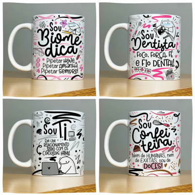 Caneca - Profissões