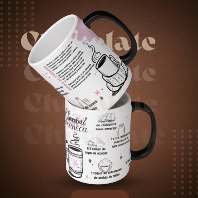 Caneca - Receita Chocolate Quente