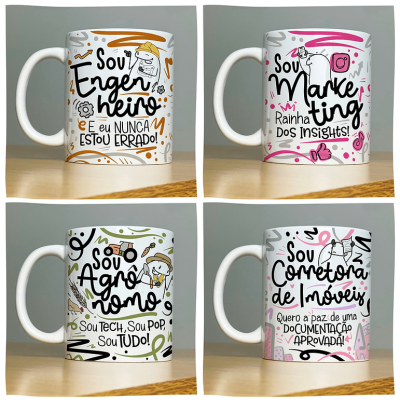 Caneca - Profissões