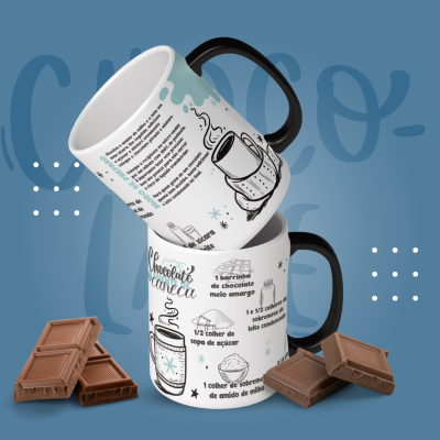 Caneca - Receita Chocolate Quente
