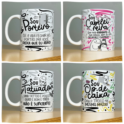 Caneca - Profissões