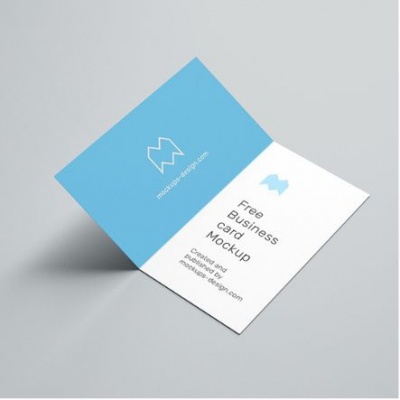 Cartão 8,5x5,5 diptico