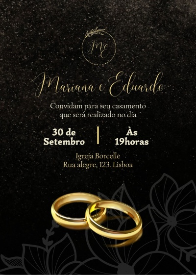 Convite Casamento Mod.6