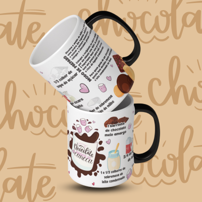 Caneca - Receita Chocolate Quente
