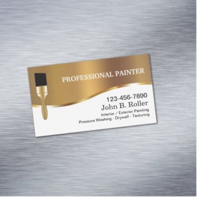 Cartão de visita magnético