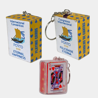 Mini Baralho de Cartas Congresso Internacional PORTO