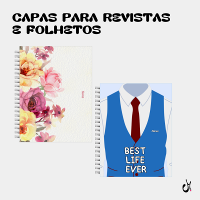 Capa para Revistas e Folhetos