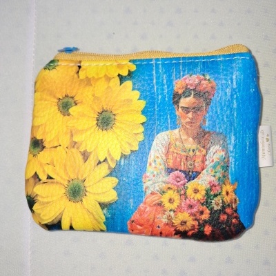 Porta moedas duplo fecho Frida