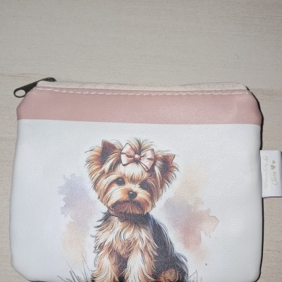 Porta moedas duplo fecho animais