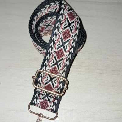 Alça 4cm tons castanho