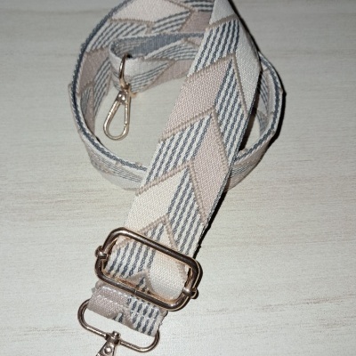 Alça 4cm tons cinza