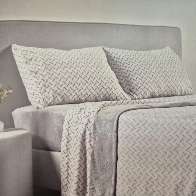 Jogo de cama coralina King Size Ref. Liberdade