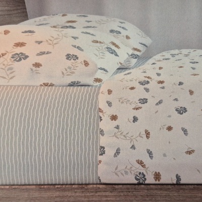 Jogo de cama coralina Ref. Alasca