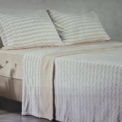 Jogo de cama coralina King Size Ref. Grain