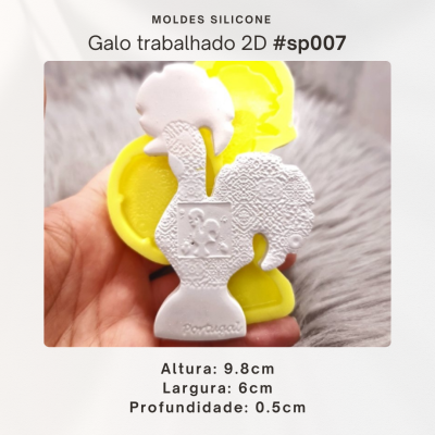 Galo trabalhado 2D
