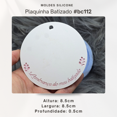 Plaquinha batizado