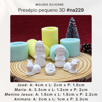 Presépio Pequeno 3D