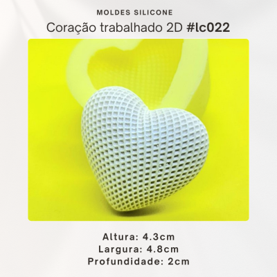 Coração trabalhado 2D