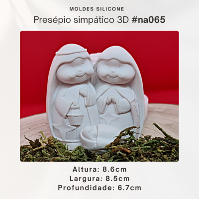 Presépio simpático 3D