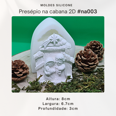 Presépio na cabana 2D