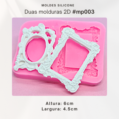 Duas molduras 2D
