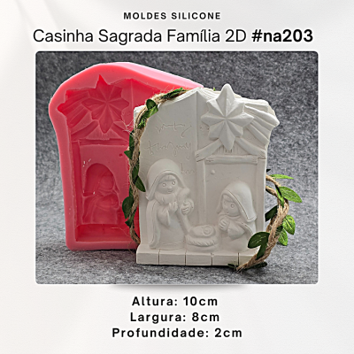 Casinha Sagrada Familia 2D