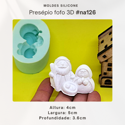 Presépio Fofo 3D