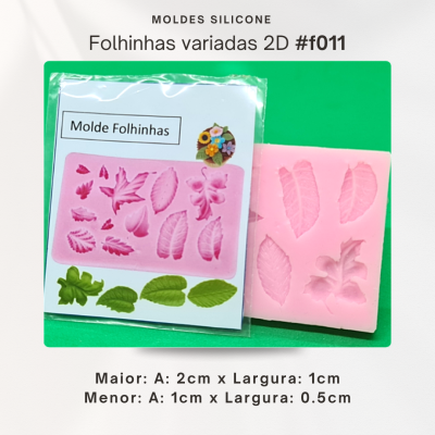 Folhas variadas 2D